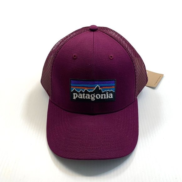 Patagonia P-6 Logo LoPro Trucker Hat -Night Plum  Unisex Night Plum Color main image 5